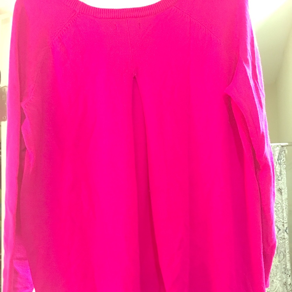 Beautiful hot pink sweater